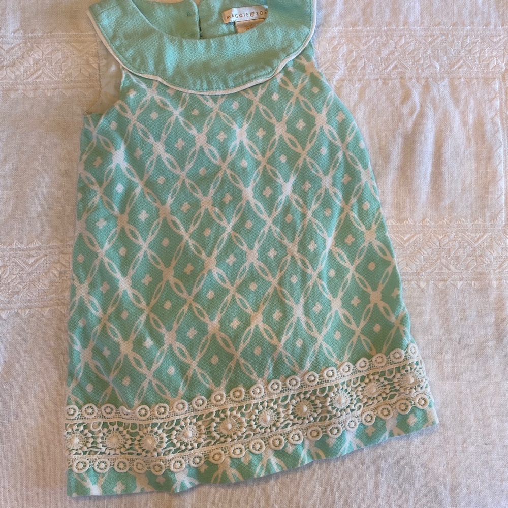 Maggie & Zoe Teal / Mint colored dress